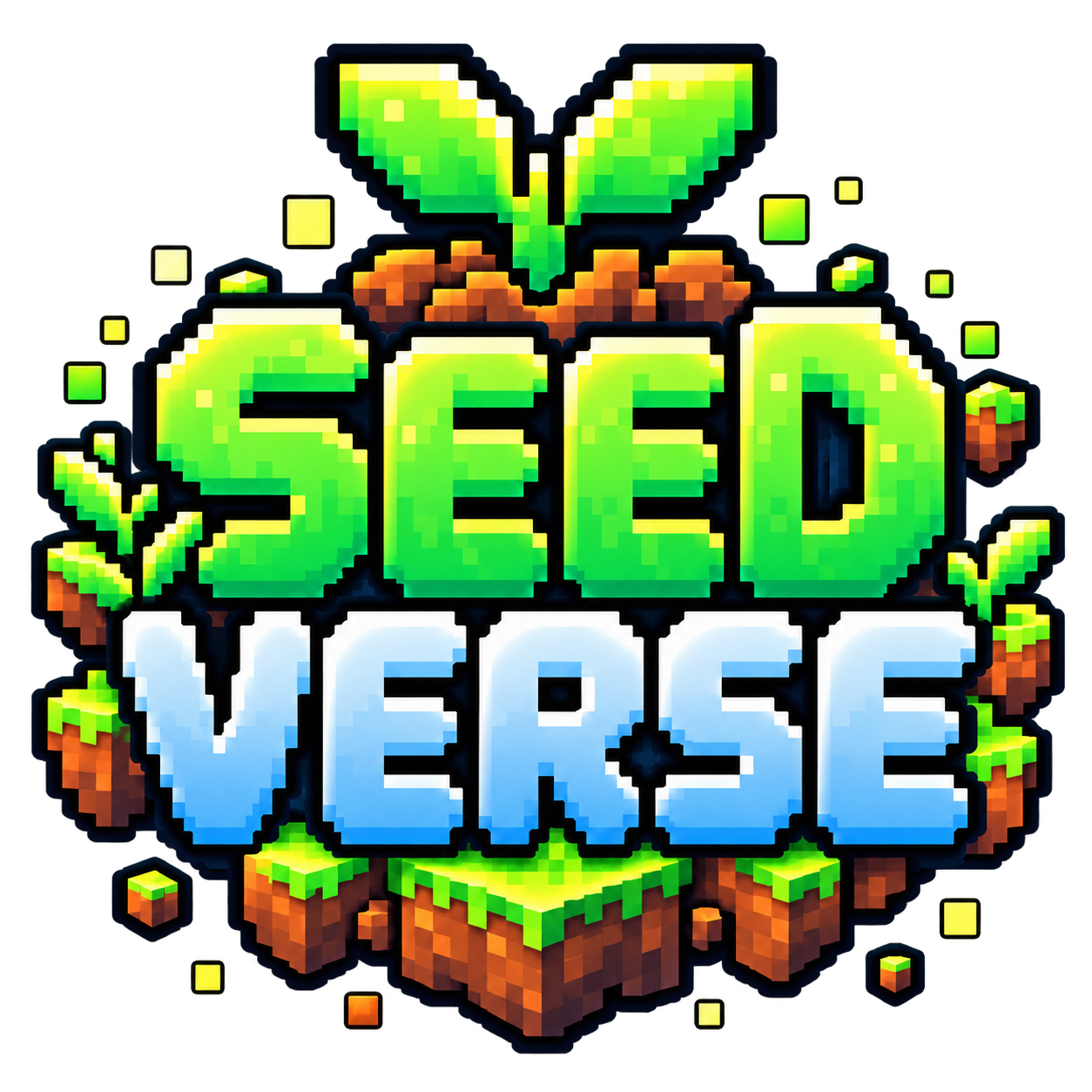 Official Seedverse pixel-art logo